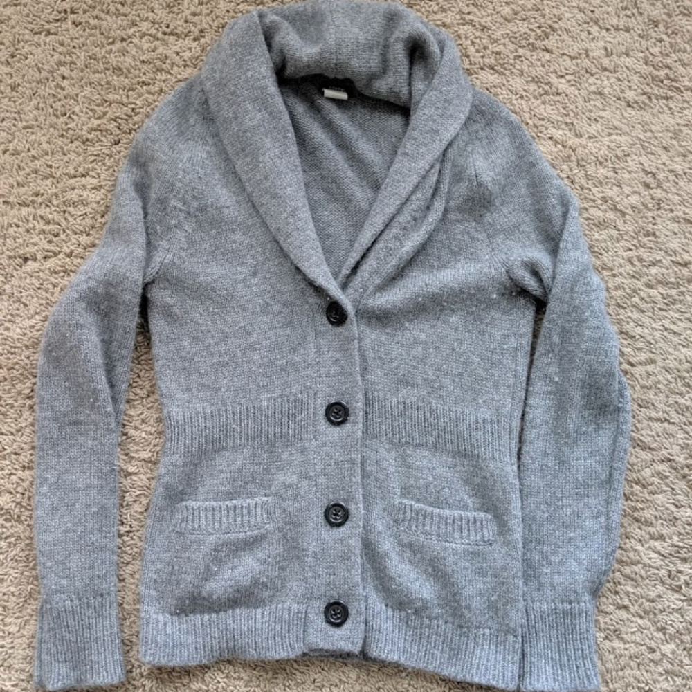 J. Crew Gray Cardigan | Sz S